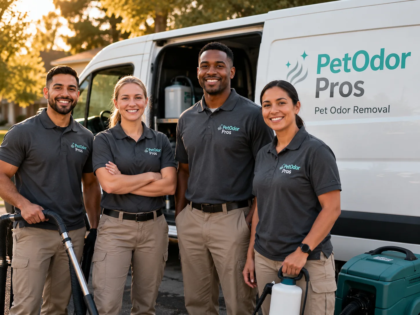 Pet Odor Removal team serving New Hope, PA